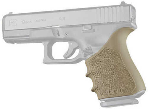 Hogue HandAll Beavertail Grip Sleeve Flat Dark Earth Fits Glock 19 23 32 38 Gen 1-2-5 17053