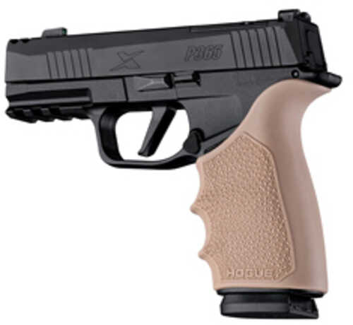 Hogue Handall Beavertail Grip Sleeve For Sig P365 X-macro Matte Finish Flat Dark Earth 18523