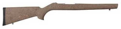 Hogue Grips OverMolded Rubber Stock Fits Rug 10/22 .920" Diameter Barrel Ghillie Green Finish 22810