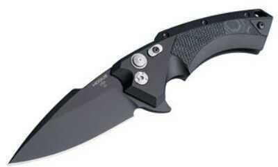 Click to see larger image. Hogue Grips X5 Folding Knife CPM154 / Black Plain Folder Spear Point 3.5" Aluminum G-Mascus G10 Insert 34579