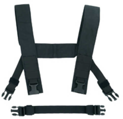 Haley Strategic Partners H-Harness Nylon Construction Black Fits Haley Strategic Chest Rigs HARN_H_KIT-1-1-BLK