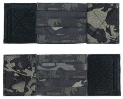 Click to see larger image. Haley Strategic Partners Thorax Cummerbund Pair Dual-layer Woven Elastic Molle Large Multicam Black Tpc_cb-1-2lg-mcb