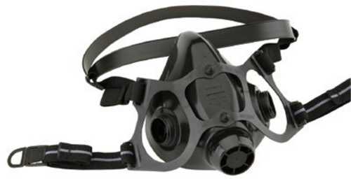 Honeywell Safety Products Half Mask 7770 Series Medical Grade Silicone Large Black Respirators