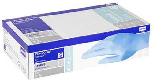 Honeywell Safety Products Dexi-Task Disposable Nitrile Gloves Small Blue LA049/S