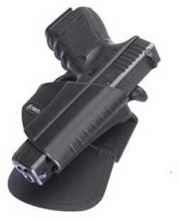 Fobus Level 2 Thumb Lever Holster Right Hand Black Glk 1719222331323435 Kydex Belt And Paddle GL2Pb