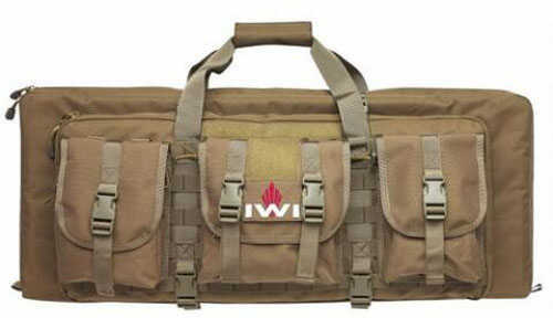 Israel Weapon Industries IWI US, Inc Multi Gun Case, 32" FDE Nylon TCM210
