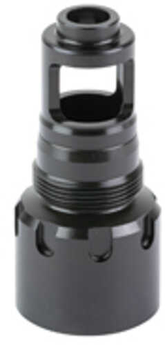 KAK Industry Plan B AK74 Muzzle Device M26X1.5 LH Thread Pitch 7.62X39MM Plan B Compatible Nitride Finish Black 412-2103