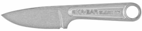 KABAR Forged Wrench 3" Fixed Blade Knife Drop Point Plan Edge 425HC Stainless Steel and Handle 1119