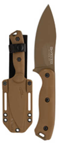 KABAR Becker Nessmuk Fixed Blade Knife Nessmuk 4.312" Blade Length 9.125" Overall Length Plain Edge 1095 Cro-Van Steel U