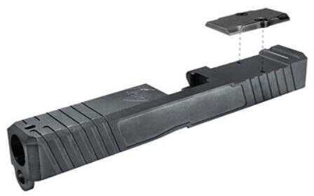 KE Arms KE17 Charlie Stripped Slide For Gen 3 for Glock 17 Trijicon RMR Cutout Black Finish 1-50-23-004