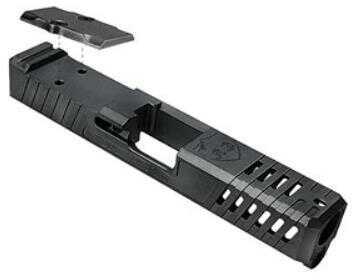 KE Arms KE19 Delta Stripped Slide For Gen 3 for Glock 19 Trijicon RMR Cutout Black Finish 1-50-23-025