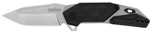Kershaw Jetpack Folding Knife/assisted Open 2.75" Blade Tanto Point 8cr13mov Steel Stonewashed Finish Black Grip 1401