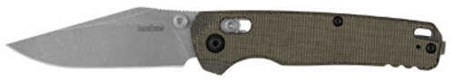 Kershaw Bel Air Folding Knife 3.05" Clip Point Plain Edge CPM MagnaCut Blade Steel 7.25" Overall Length DuraLock Stonewa