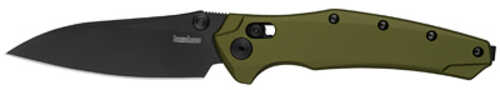 Kershaw Bareknuckle Folding Knife 3.50" Sheepsfoot Blade CPM MagnaCut Blade Steel 8.24" Overall Length PVD Finish Black