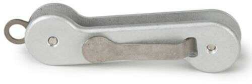 Keybar, Anodized Aluminum, with Titanium Pocket Clip, Holds Up to 12 Keys