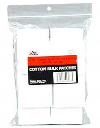 Kleen-Bore SuperShooter Cotton Patch 38-45/410-20Cal 250 Pack CP13B