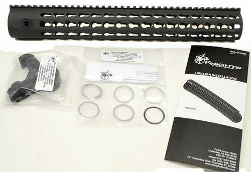 Knights Armament Company URX 4 556 Rail 10" KeyMod Adapter System Includes Shim Set And Wrench Black Finish 307