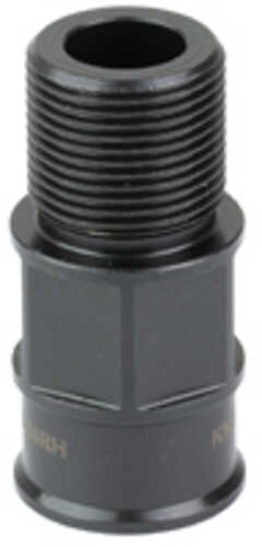 KNS Precision Inc. AR15 Adaptor 1/2X28 to 5/8X24 AR15 to 30 Cal Suppressor Nitride Finish Black 12-28to58-24TA