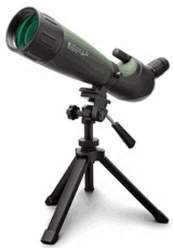 Konus KonuSpot-80 Spotting Scope 20-60X80 42.32oz Green/Black Color Includes Tripod Storage Case Smart Phone Adapter Pho