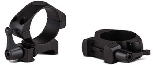 Konus Quick Release Rings Fits Optics With 1" Tube Compatible With Picatinny And Weaver Rails Low Height Matte Finish Bl