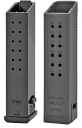 KRISS USA Inc Magazine Extension 10MM +18 Rounds Black Fits VECTOR 3 Pack KVA-MX2K10BL01