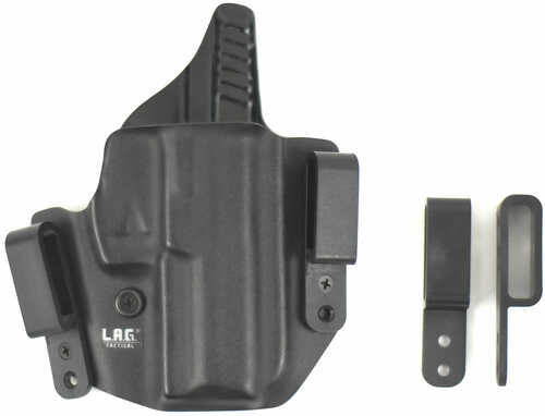 L.a.g. Tactical Inc. Defender Inside Waistband Holster Fits Taurus Gx4 Kydex Matte Finish Black Right Hand 18011