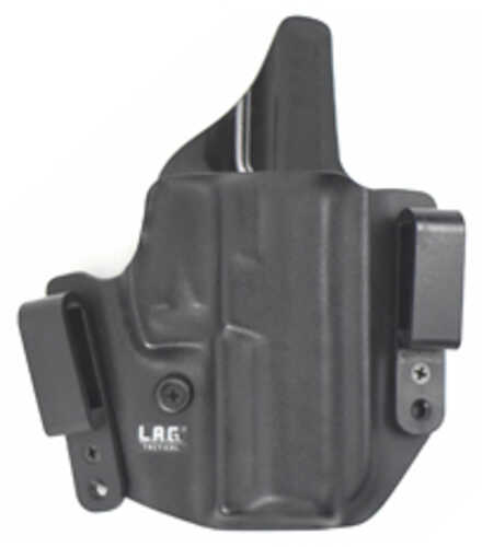 L.a.g. Tactical Inc. Defender Series Owb/iwb Holster Fits Iwi Masada Slim Kydex Right Hand Black 19012