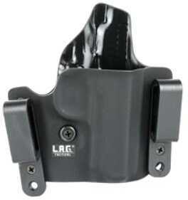 L.A.G. Tactical Inc. Defender Series OWB/IWB Holster Fits SIG P938 Kydex Right Hand Black Finish 2022