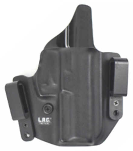 L.a.g. Tactical Inc. Defender Series Owb/iwb Holster Fits Sig P365 Xmacro Kydex Right Hand Black 2094