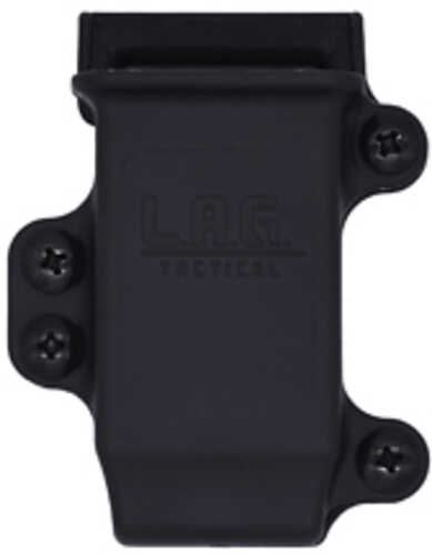 L.a.g. Tactical Inc. M.c.s. Pro Series Single Pistol Magazine Carrier Fits Full Size 9mm/40 Magazines 1.75" Belt Clip Ny