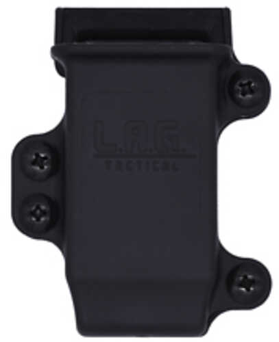 L.a.g. Tactical Inc. M.c.s. Pro Series Single Pistol Magazine Carrier Fits Compact 9mm/40 Magazines 1.75" Belt Clip Nylo