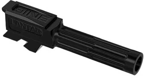 LanTac USA LLC 9INE Barrel Fluted Fits Glock 43/43x Nitride Finish Black