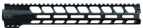 Lantac Usa Llc Spada Free Float Handguard 12.5" Fits Ar-15 Anodized Finish Black Includes All Neccessary Mounting Hardwa