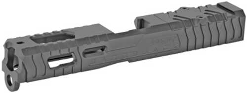 LanTac USA LLC Razorback Stripped Slide Black Nitride For Glock 19 Gen 1-3 Includes RMR Cut and Plate