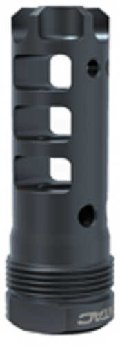 LanTac USA LLC Dragon Muzzle Brake 223 Remington/556NATO 1/2X28 Thread Pitch Plan B Compatible QPQ Finish Black Full Len