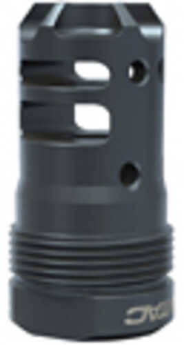 LanTac USA LLC Dragon Muzzle Brake 9MM 1/2X28 Thread Pitch Plan B Compatible QPQ Finish Black Short DGN9MMB-PBS