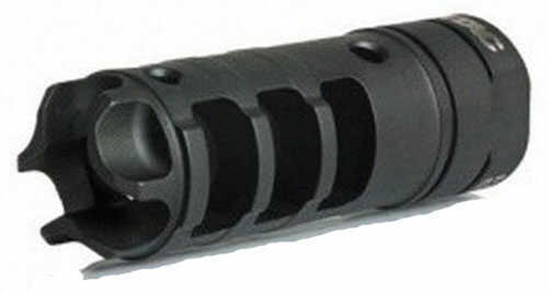 Lantac USA LLC Dragon Muzzle Brake, 9MM, Hardened Milspec Steel,Nitride Finish, 1/2X36 DGN9MMB