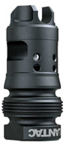 LanTac USA LLC Dragon Muzzle Brake 9MM 1/2X28 Thread Pitch Dead Air Xeno HUB Compatible QPQ Finish Black DGN9MMD-DAX