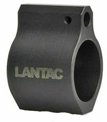 Lantac USA LLC Gas Block Black .750 Set Screw Low Profile BlockDeep Hardcoat Anod LA00243