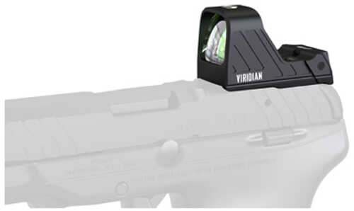 Viridian Weapon Technologies RFX Custom Green Dot 1X16 Objective 3 MOA Fits Ruger LCP Max Black 981-0140