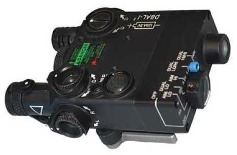Laser Devices Class I IR DBAL-12 Picatinny Black DBAL-I w/ IIIa Visible and Point Quick Dis 50433