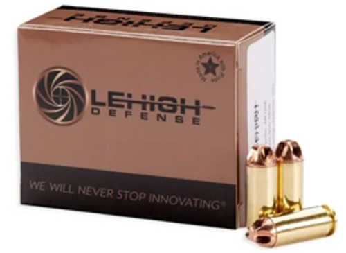 Lehigh Defense Xtreme Defense 10MM 115 Grain XD FTM 20 Round Box LA10-115-XD