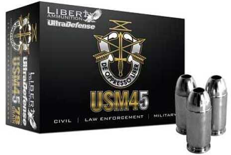 45 ACP 20 Rounds Ammunition Liberty 78 Grain Hollow Point