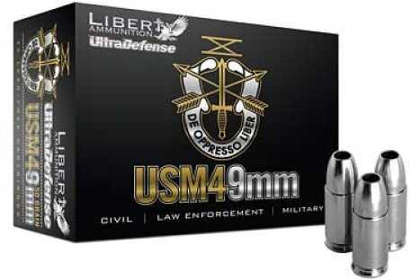 9mm Luger 20 Rounds Ammunition Liberty 50 Grain Hollow Point