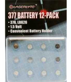 LaserLyte 377 Batteries 12Pk BAT377