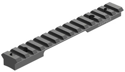 Leupold BackCountry 1 Piece Base Fits Remington 700 Short Action #8-40 Screws Matte Black 20 MOA