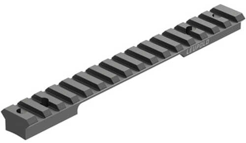 Leupold BackCountry 1 Piece Base Fits Remington 700 Long Action #8-40 Screws Matte Black 20 MOA