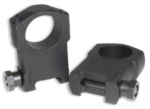 Leupold Mark 4 Rings 1-inch, Super High (Alum), Matte Black 57526