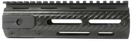 Lancer Handguard Carbon Fiber Black Aluminum Picatinny Sight Rail Replacement For 516 13" LCH516-C