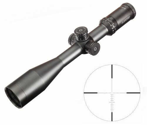 Lucid Optics LLC L5 Reticle Cross Over Rifle Scope 4-16x 44 Etched Glass MBlk L-41644-L